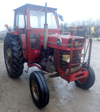 salg af Massey Ferguson 185 traktor