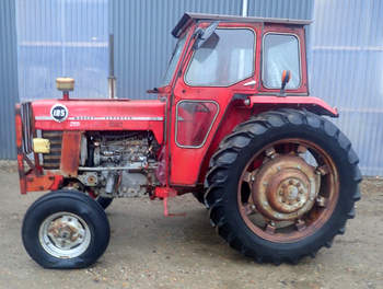 salg af Massey Ferguson 185 traktor