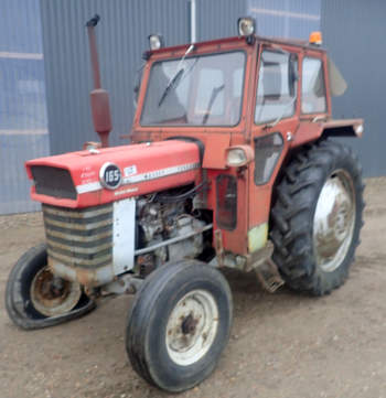 salg af Massey Ferguson 165 traktor