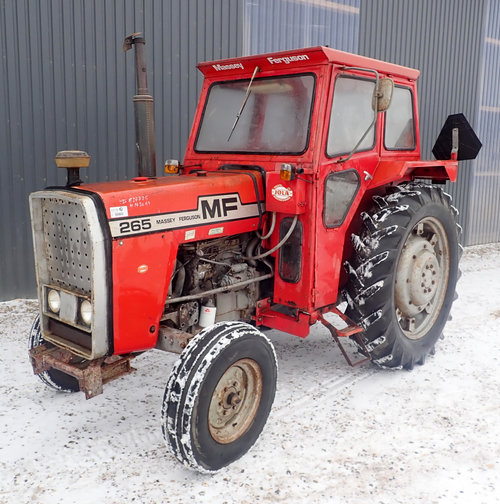 salg af Massey Ferguson 265 traktor