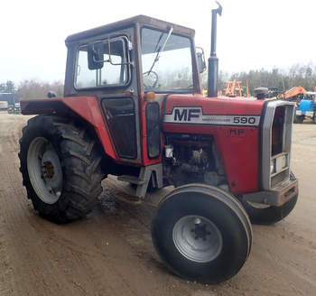 salg af Massey Ferguson 590 tractor