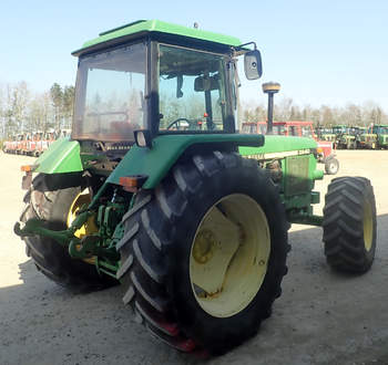 salg af John Deere 3640 traktor