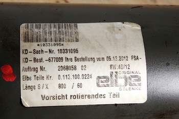 salg af Liebherr A900  Drive shaft