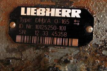 salg af Liebherr A900  Hydrostatic Drive Motor