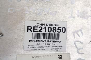 salg af John Deere 8530  ECU