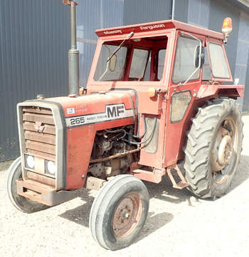 salg af Massey Ferguson 265 traktor