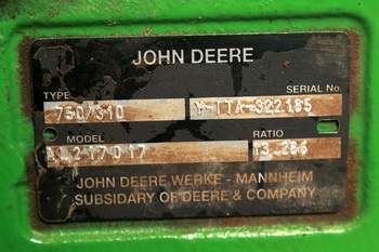 salg af John Deere 6155R  Front Axle
