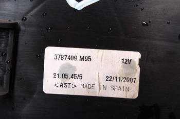 salg af Massey Ferguson 6480  Instrument