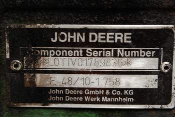 salg af John Deere 6250R  Rear Transmission