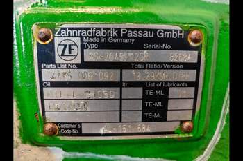 salg af KPL. Differentiale John Deere 6820