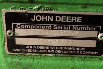 salg af Bagtøj John Deere 6230 - PQ+