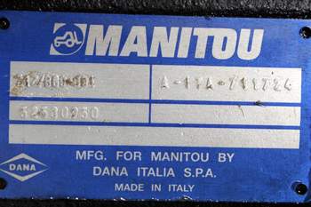 salg af Manitou MLT 630-105  Front Axle