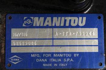 salg af Gearkasse Manitou MLT 630-105