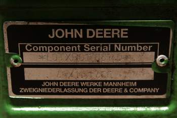 salg af Hinterachsen John Deere 6120 M 