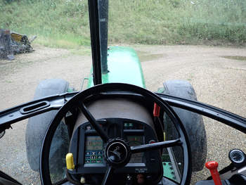 salg af John Deere 4455 traktor