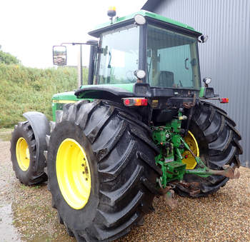 salg af John Deere 4455 traktor
