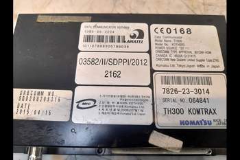 salg af ECU Komatsu PW148-8