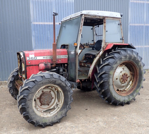 salg af Massey Ferguson 360 traktor