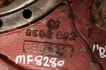 salg af Massey Ferguson 8280 LEFT Brake housing, Rear Transmission