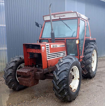 salg af Fiat 80-90 traktor
