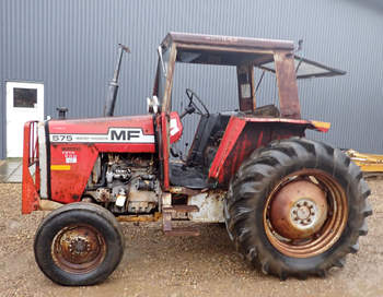 salg af Massey Ferguson 575 traktor