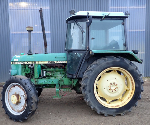 salg af John Deere 2040 S traktor