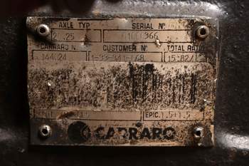 salg af Foraksel Case CVX120 - Carraro 20.25