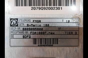salg af ECU Deutz Agrotron TTV630 Transmission