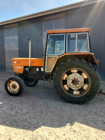 salg af Fiat 1000 traktor