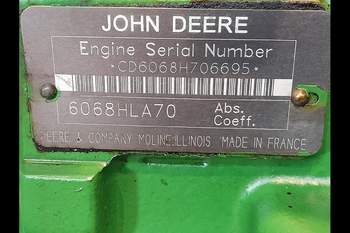 salg af Motor John Deere 6620 