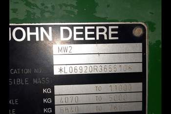 salg af John Deere 6920 tractor