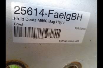 salg af Deutz-Fahr Agrotron M650 traktor