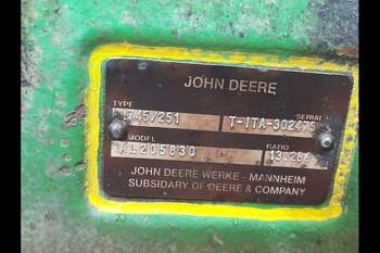 salg af Vorderachse John Deere 6150R 