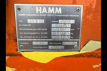 salg af Hamm DV 3 K  Drum roller