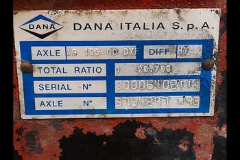 salg af Avskilt Framaxel Massey Ferguson 4255 