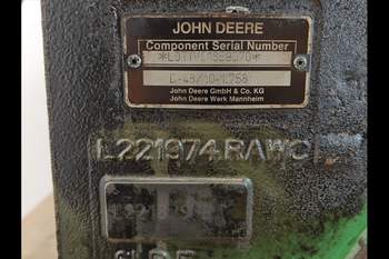 salg af Bagtøj John Deere 6R 250