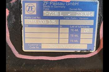 salg af Gearkasse Deutz Agrotron M620