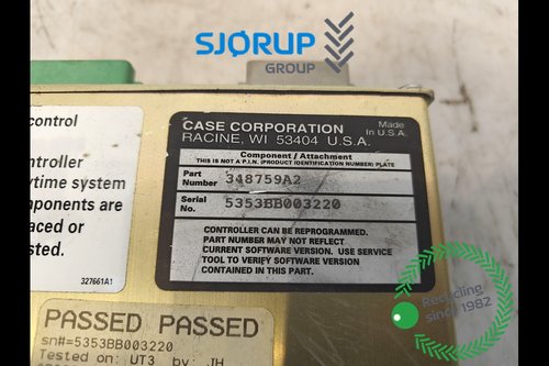 salg af ECU Case MX135 PTO