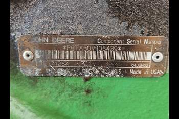 salg af Bagtøj John Deere 6920