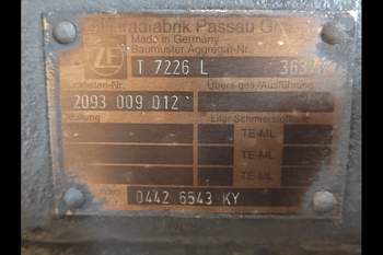 salg af Gearkasse Deutz Agrotron 120