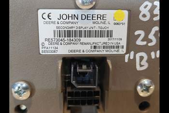 salg af John Deere 8360R  Instrument