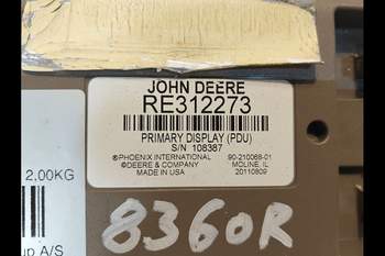 salg af John Deere 8360R  Monitor