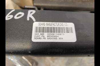 salg af John Deere 8360R  Seat