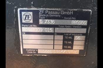 salg af Deutz-Fahr Agrotron 265  Disassembled Transmission