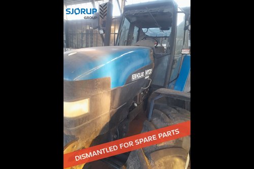 salg af New Holland M135 traktor