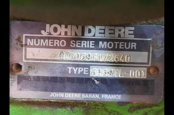salg af John Deere 6600  Engine