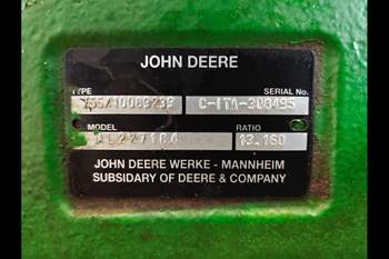 salg af Forakselrør John Deere 6215R Venstre