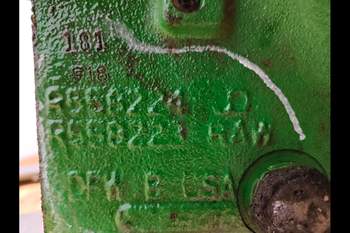 salg af Bagtøj John Deere 8320R