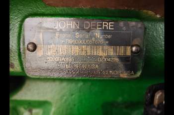 salg af Motor John Deere 8320R