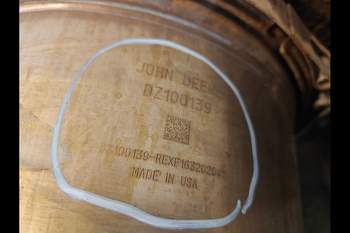 salg af John Deere 8370R  Exhaust system catalyst